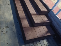 Ясногорск — ступени из тротуарной плитки, Тротуарная плитка 